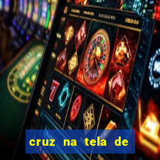 cruz na tela de cruz das